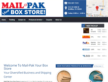 Tablet Screenshot of mailpakmcallen.com